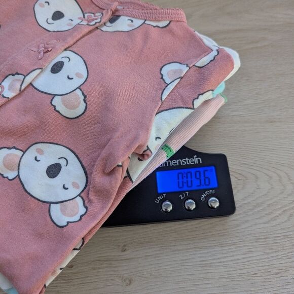 Carter's Footed Zip Up Pajamas Lot of 3 3 Months - Picture 9 of 9